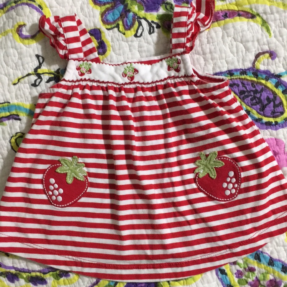 Hartstrings Strawberry 🍓 🍓 Baby Top